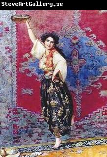 unknow artist Arab or Arabic people and life. Orientalism oil paintings  238